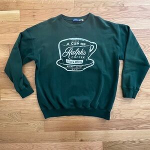 Ralph Lauren Ralph’s Coffee Graphic Crewneck Sweatshirt